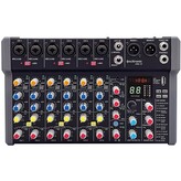 Citronic CMA-10, mixážní pult s DSP FX a BT/USB