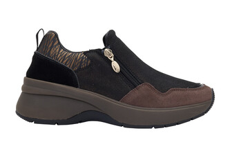 SCHOLL CYLGARY ZIP DÁMSKÁ VYCHÁZKOVÁ OBUV HNĚDÁ Velikost: 37