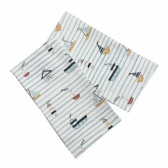 PREM INTERNACIONAL Látková plena 70x70 cm Plachetnice (balení 5 ks)