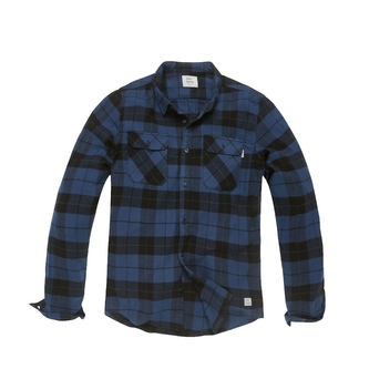 Košile Vintage Industries Sem Flannel - navy, XXL
