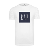 Triko Mister Tee RAP - bílé, S