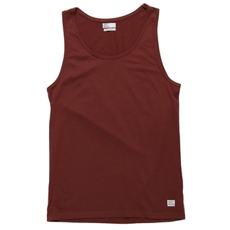 Tílko Vintage Industries Cruzer - tmavě červené, S