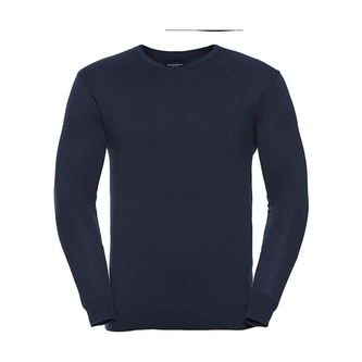 Svetr pletený Russel V-Neck - navy, L