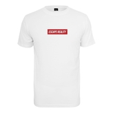 Triko Mister Tee Escape Reality - bílé, M
