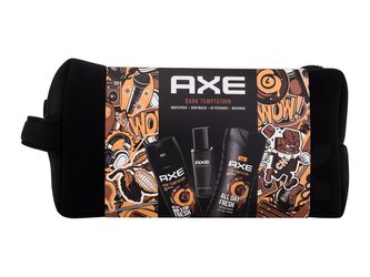Axe Dark Temptation sprchový gel 250 ml + deodorant 150 ml + voda po holení 100 ml + kosmetická taštička
