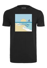 Triko Pink Dolphin Horizon - černé, S