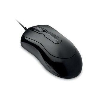 Myš "Mouse-in a-box EQ", černá, drátová, optická, recyklovaný plast, KENSINGTON K72480WW