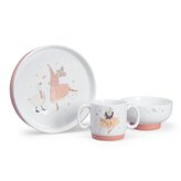 Moulin Roty Porcelánový set nádobí La Petite Ecole de Danse