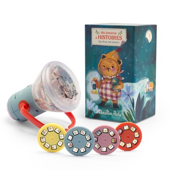 MOULIN ROTY Projektor a noční světlo Les Minouchkas