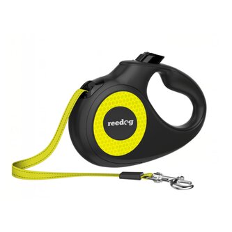 Reedog samonavíjecí vodítko M 25kg / 5m páska / reflexní Reedog samonavíjecí vodítko M 25kg / 5m páska / reflexní