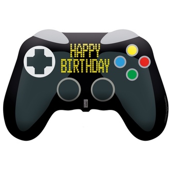 Foliový balonek Herní ovladač Jumbo - 71 x 52 cm