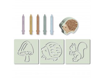 Pastelky do vany Forest Friends