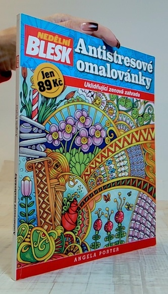 Antistresové omalovánky - Uklidňující zenová zahrádka