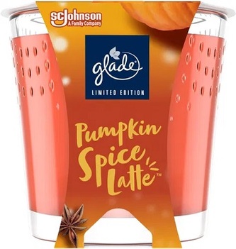 Glade svíčka vonná Pumpkin Spice Latte, 112 g