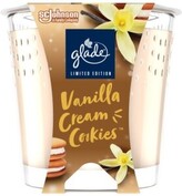 Glade svíčka vonná Vanilla Cream Cookies, 112 g