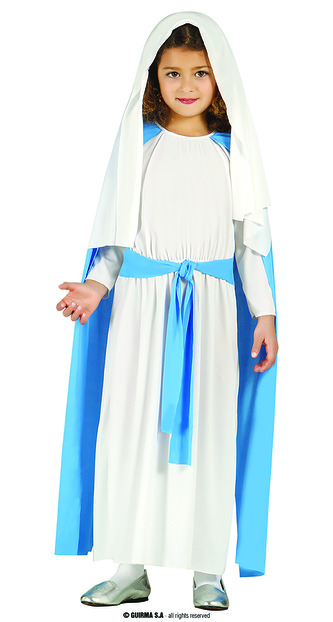 Panna Marie dětský kostým 3-4 roky