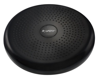 Balanční masážní polštářek LIFEFIT® BALANCE CUSHION 33cm, černý