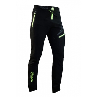 Kalhoty unisex Haven Energizer - černé-zelené, XXL