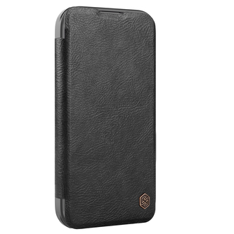 Nillkin Qin Book Prop Pouzdro pro Apple iPhone 16 Classic Black Nillkin Qin Book Prop Pouzdro pro Apple iPhone 16 Classic Black