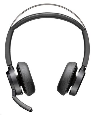 Poly Voyager Focus 2 MS Teams bezdrátová náhlavní souprava, BT700 USB-A adaptér, stereo