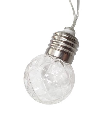 TR-603 Dekorativní 10x LED venkovní solární řetěz 2m IP44 Trixline