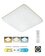 LED stropní svítidlo TR-615S - MANA 60W 5700lm 53x53cm CCT + ovladač Trixline