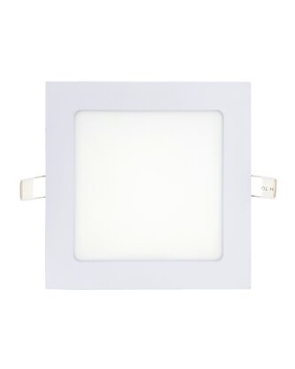 LED panel Qtec Q-224S 9W, čtvercové vestavné 2700K