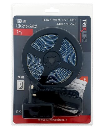 LED pásek 180 NW TR 642 4200K/ 3m TRIXLINE