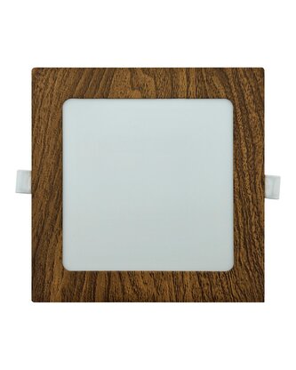 TR-150 LED panel 12W 1008lm 4200K dekor dřevo - čtvercový vestavný Trixline