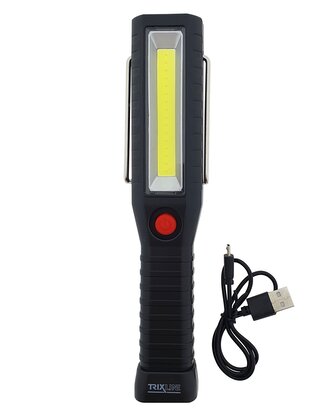 LED COB 3W ruční nabíjecí svítilna TR-340R TRIXLINE