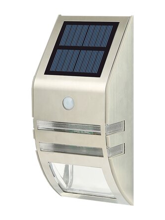 LED solární světlo senzorem pohybu TRIXLINE TR 618 stříbrné