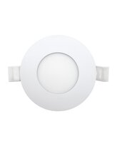 LED panel Qtec Q-217C 3W, kruhový vestavný 4200K