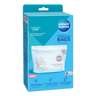 Canpol babies Sterilizační sáčky do mikrovlnné trouby 6 ks