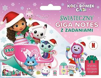 Koci Domek Gabi. Świąteczny Giga notes z zadaniami Koci Domek Gabi. Świąteczny Giga notes z zadaniami