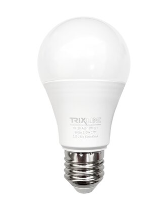 LED žárovka Trixline 10W 900lm E27 A60 2700K teplá bílá