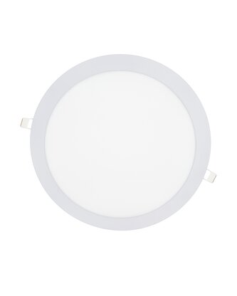 LED panel Qtec Q-210C 24W, kruhový vestavný 2700K