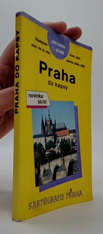 Praha do kapsy Plán města 1:20 000