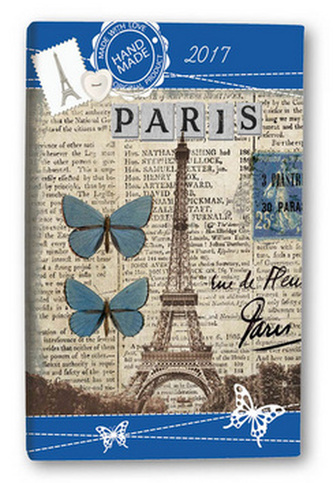 Diář A7 Paris týdenní 2017