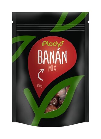iPlody Banán v čokoládě mix 100 g