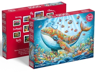 Puzzle 1000 dílků, Cherry Pazzi, Velrybí princ