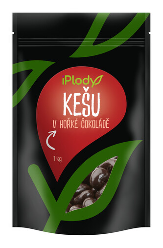 iPlody Kešu v hořké čokoládě 1 kg