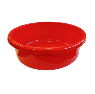 Umyvadlo KLASIK plas.13,5 l červené  41x14 cm