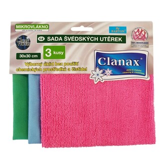 Šv.utěrka 30x30 3ks-SET druhů