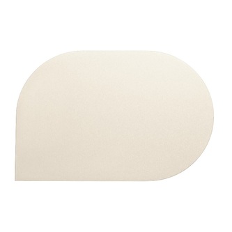 KELA Prostírání EDEL PU kůže bílá 45,0x30,0x0,17cm KL-12665