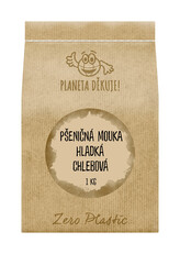 iPlody Pšeničná mouka hladká, chlebová 1 kg