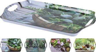 podnos 38x23cm s držadly, BYLINKY, melamin