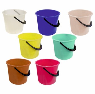 Vědro 5 l úklidové MIX barev