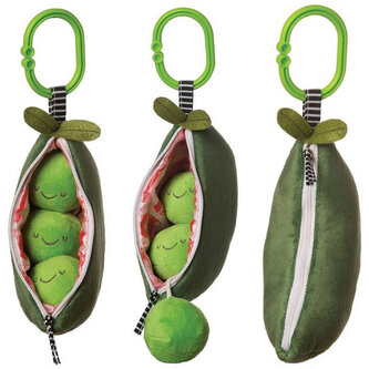 Zawieszka do wózka Zielony groszek Manhattan Toy