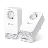 Powerline ethernet TP-Link PG2400P KIT G.hn adaptér (1428 Mbps), 2x GLan