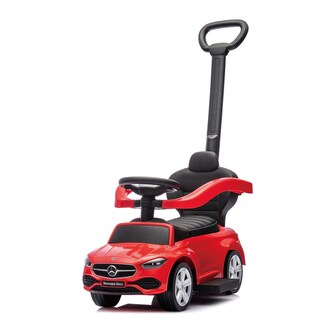 Odrážedlo s vodící tyčí MERCEDES C-Class Deluxe Milly Mally Red Odrážedlo s vodící tyčí MERCEDES C-Class Deluxe Milly Mally Red
